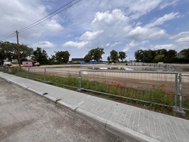 Baustellenansicht – Baustelle Bahnhof Wustermark