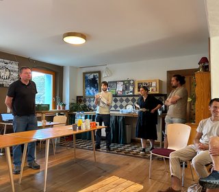 KMV in Wustermark, die Agenda für den Abend wird vorgestellt