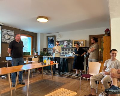 KMV in Wustermark, die Agenda für den Abend wird vorgestellt