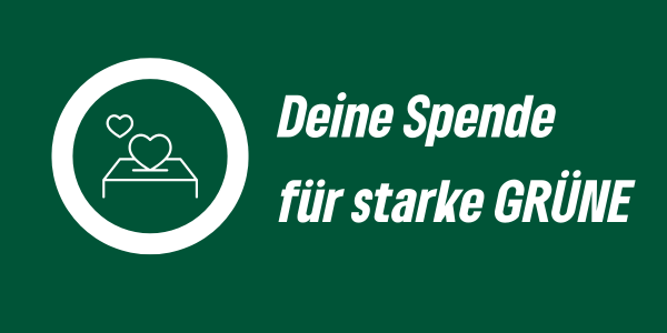 Deine Spende für starke GRÜNE
