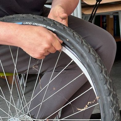 Demontage des Mantels, Foto: Grüne HVL