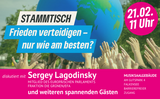 Stammtisch zum Thema: Frieden verteidigen – nur wie am besten?