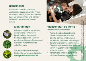 Postkarte, Flyer, Hitze, Seite 2