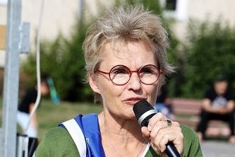 Antje Töpfer forderte unter anderem eine verlässliche Finanzierung queerer Projekte