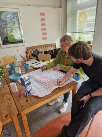 Es wird gearbeitet, Klausurtagung, Foto: Grüne Havelland