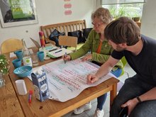 Es wird gearbeitet, Klausurtagung, Foto: Grüne Havelland