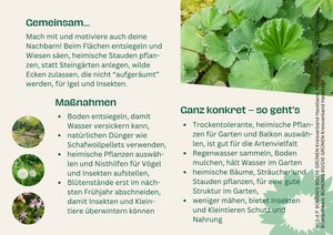 Postkarte, Flyer, Garten, Seite 2