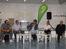 Energiestammtisch mit Philip Hirsemenzel (BAG Energie), Michael Kellner (MdB) und Michael Stober (Unternehmer)