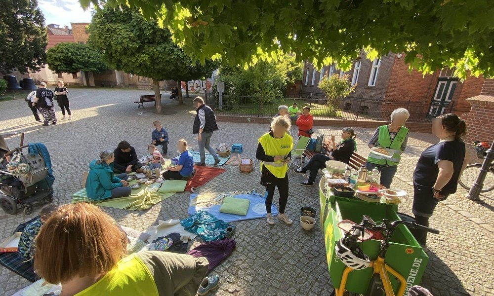 Demokratie-Picknick in Nauen