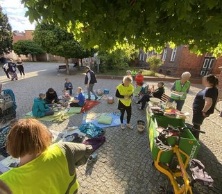 Demokratie-Picknick in Nauen