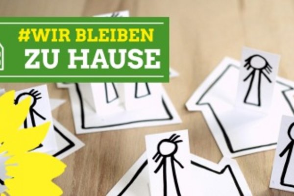 Corona – Wir bleiben zu Hause