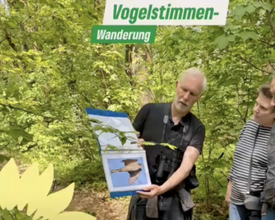 Vogelstimmenwanderung 2026 mit Daniel Wendt vom NABU